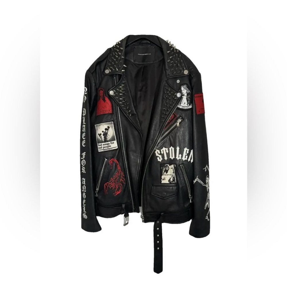 stolen girlfriend club leather jacket